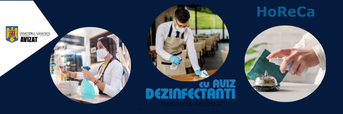 Dezinfectanti cu aviz horeca